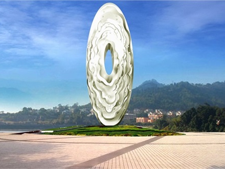 大型不銹鋼雕塑景觀標志性雕塑設計制作